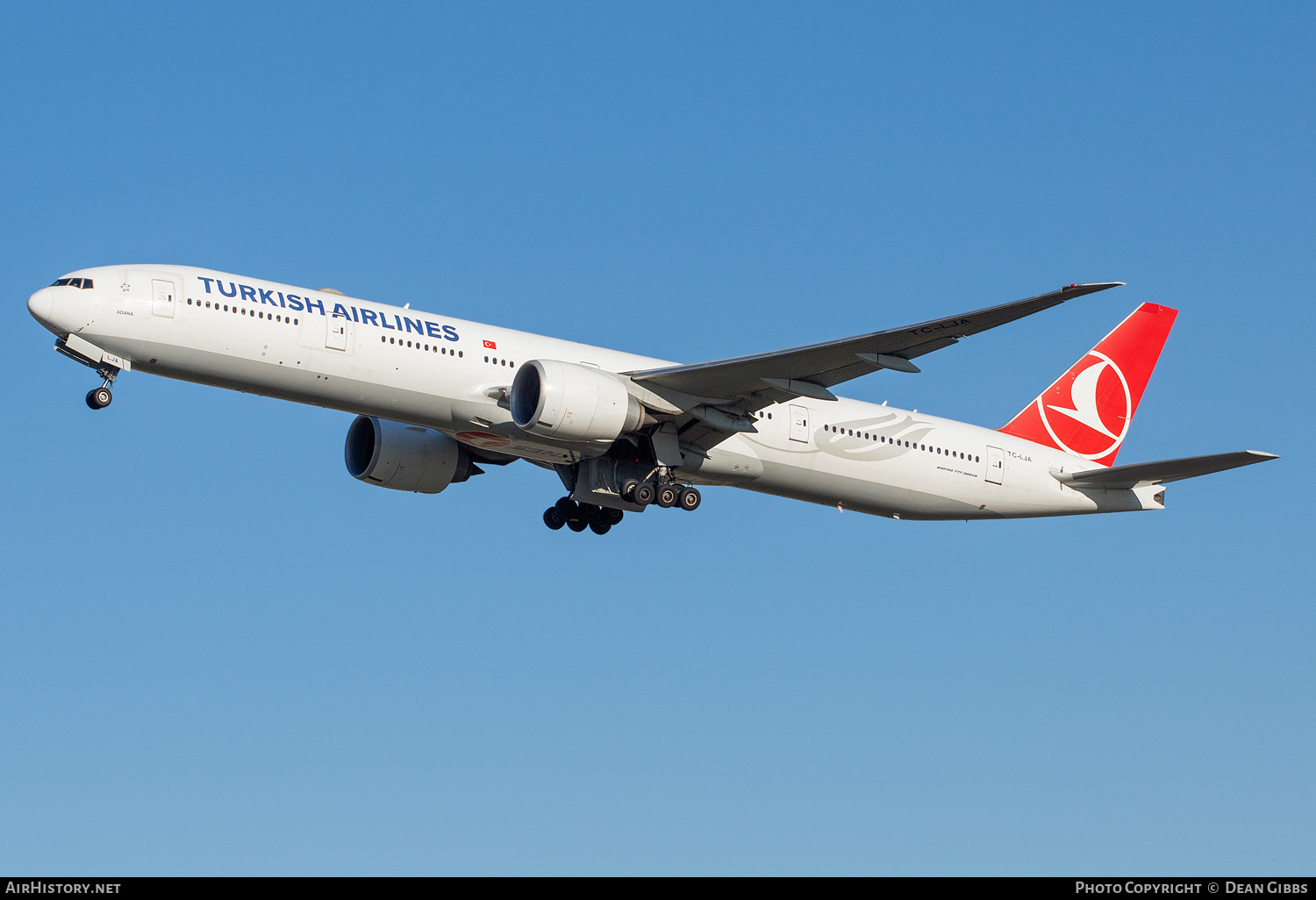 Aircraft Photo of TC-LJA | Boeing 777-3F2/ER | Turkish Airlines | AirHistory.net #420268