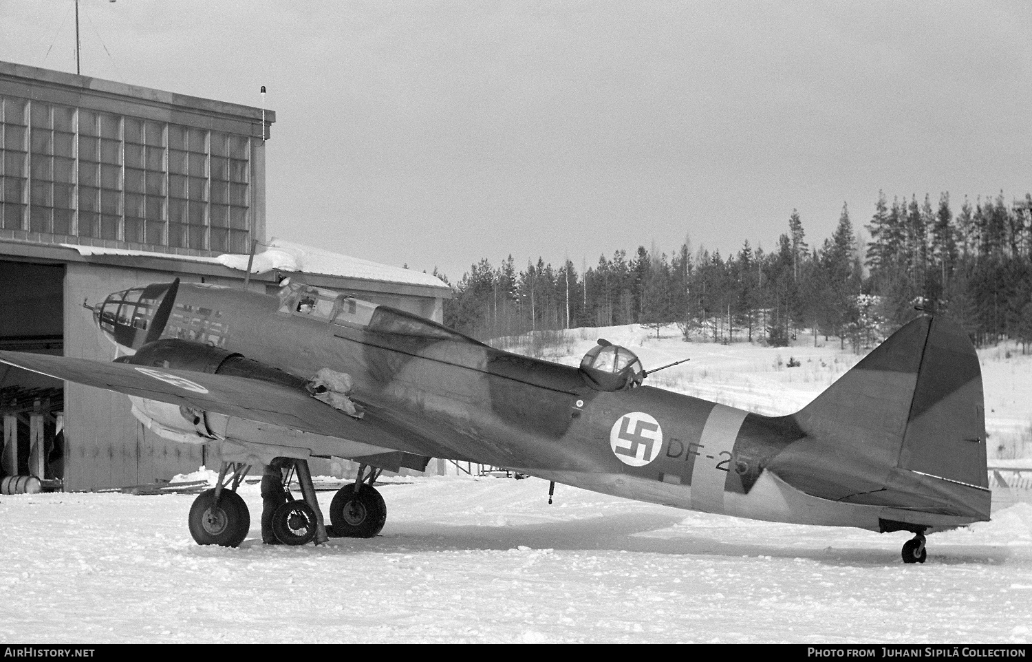 Aircraft Photo of DF-25 | Ilyushin DB-3f | Finland - Air Force | AirHistory.net #420276