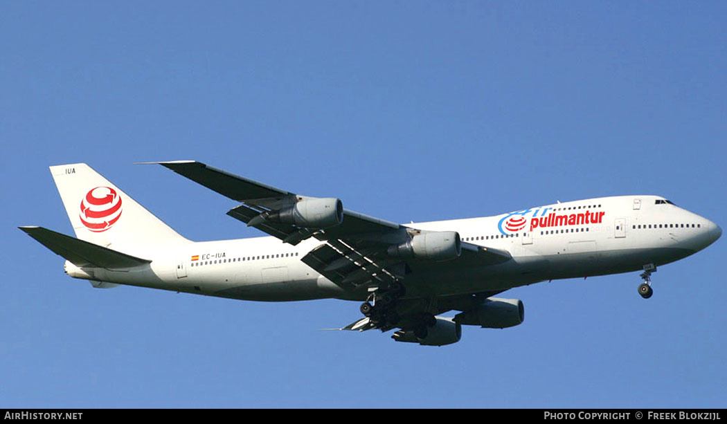Aircraft Photo of EC-IUA | Boeing 747-230B | Air Pullmantur | AirHistory.net #420281