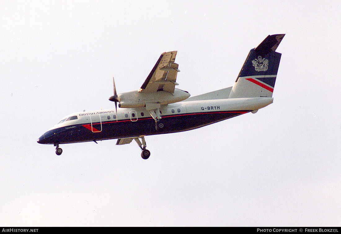 Aircraft Photo of G-BRYH | De Havilland Canada DHC-8-102 Dash 8 | British Airways Express | AirHistory.net #420286