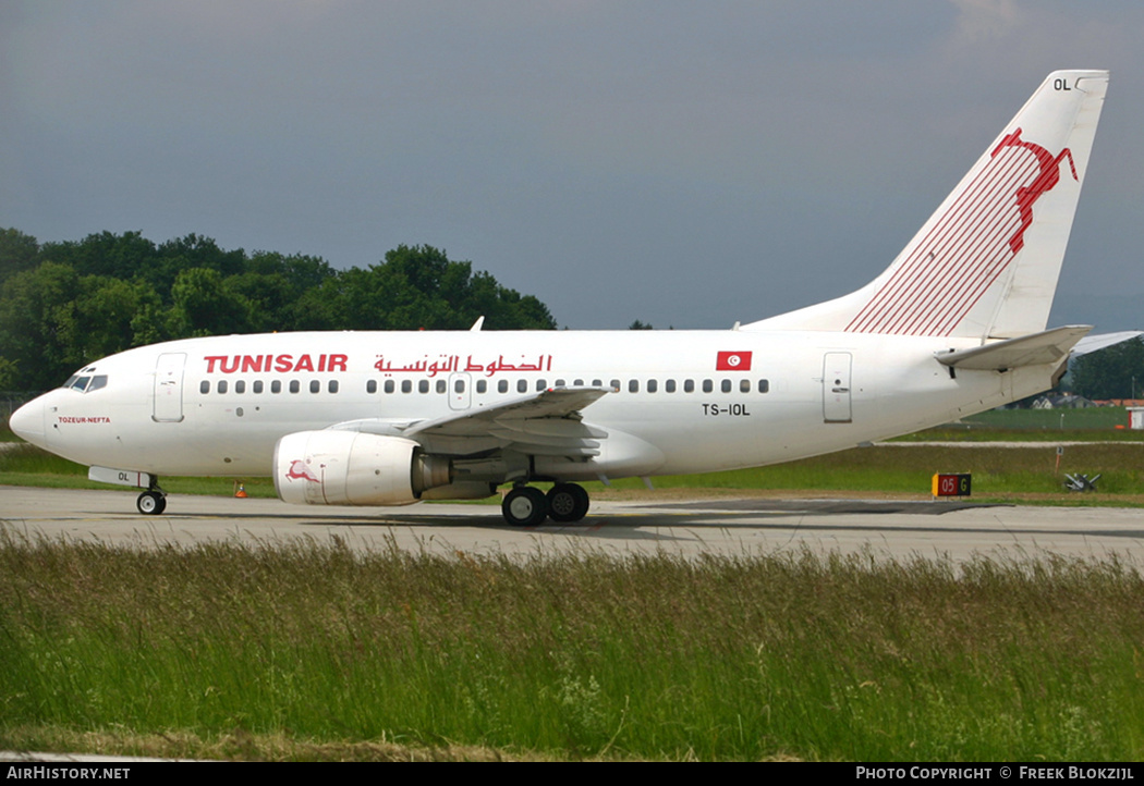 Aircraft Photo of TS-IOL | Boeing 737-6H3 | Tunisair | AirHistory.net #420292