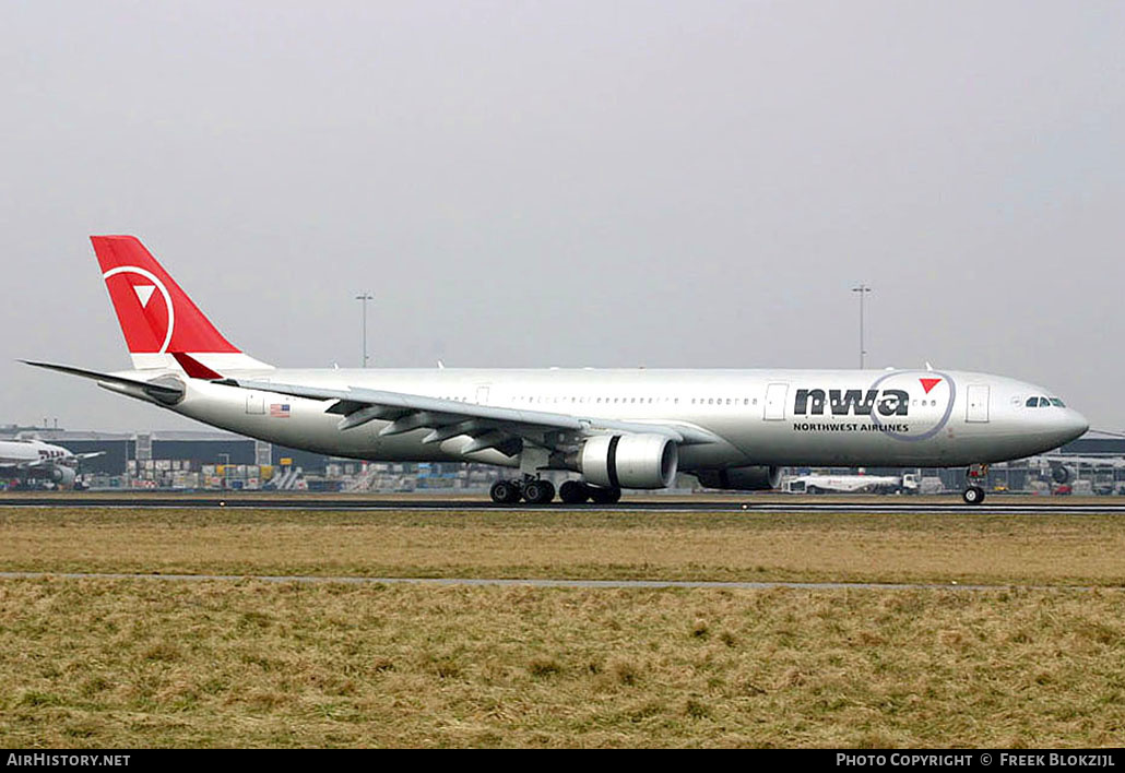 Aircraft Photo of N805NW | Airbus A330-323 | Northwest Airlines | AirHistory.net #420298