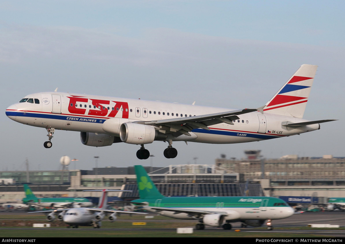 Aircraft Photo of OK-LEE | Airbus A320-214 | ČSA - Czech Airlines | AirHistory.net #420310
