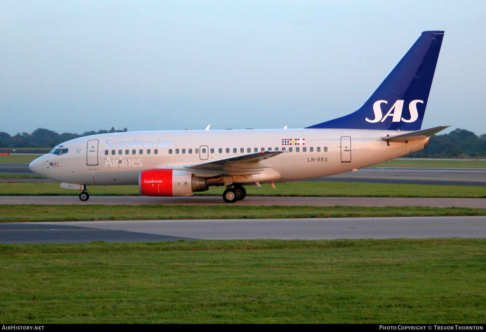 Aircraft Photo of LN-RRX | Boeing 737-683 | Scandinavian Airlines - SAS | AirHistory.net #420327