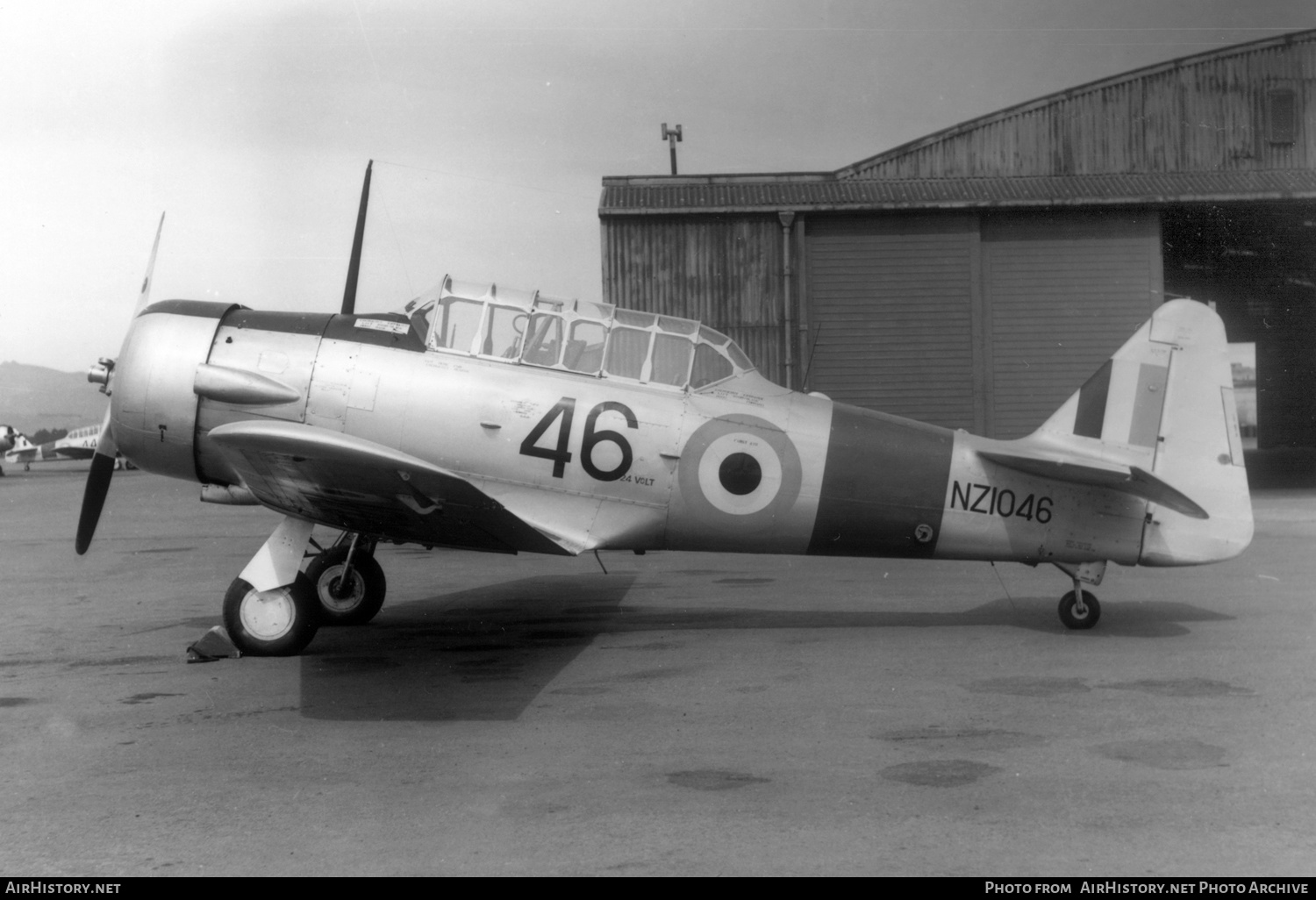 Aircraft Photo of NZ1046 | North American AT-6C Harvard IIA | New Zealand - Air Force | AirHistory.net #420333
