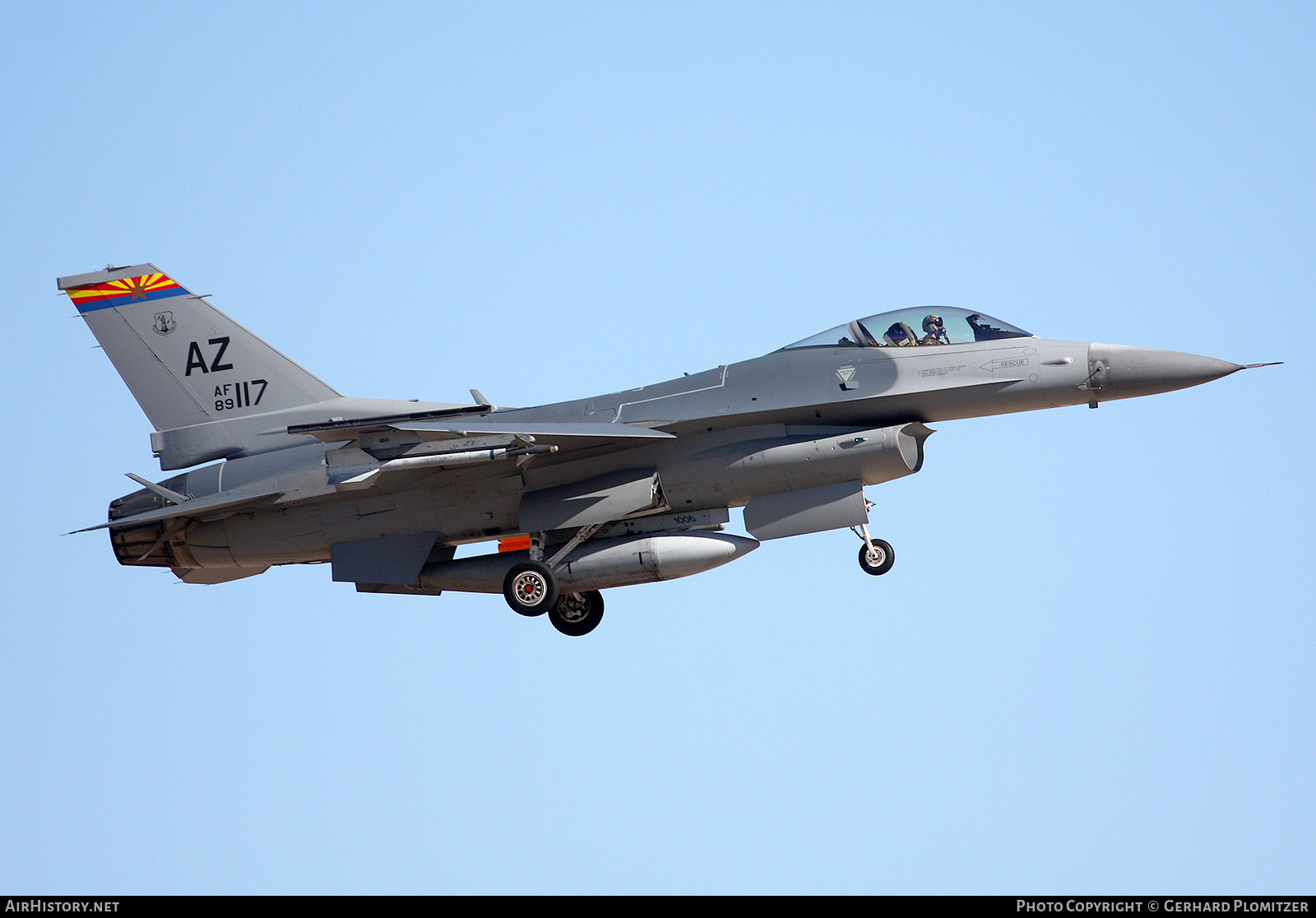 Aircraft Photo of 89-2117 / AF89-117 | General Dynamics F-16CM Fighting Falcon | USA - Air Force | AirHistory.net #420346