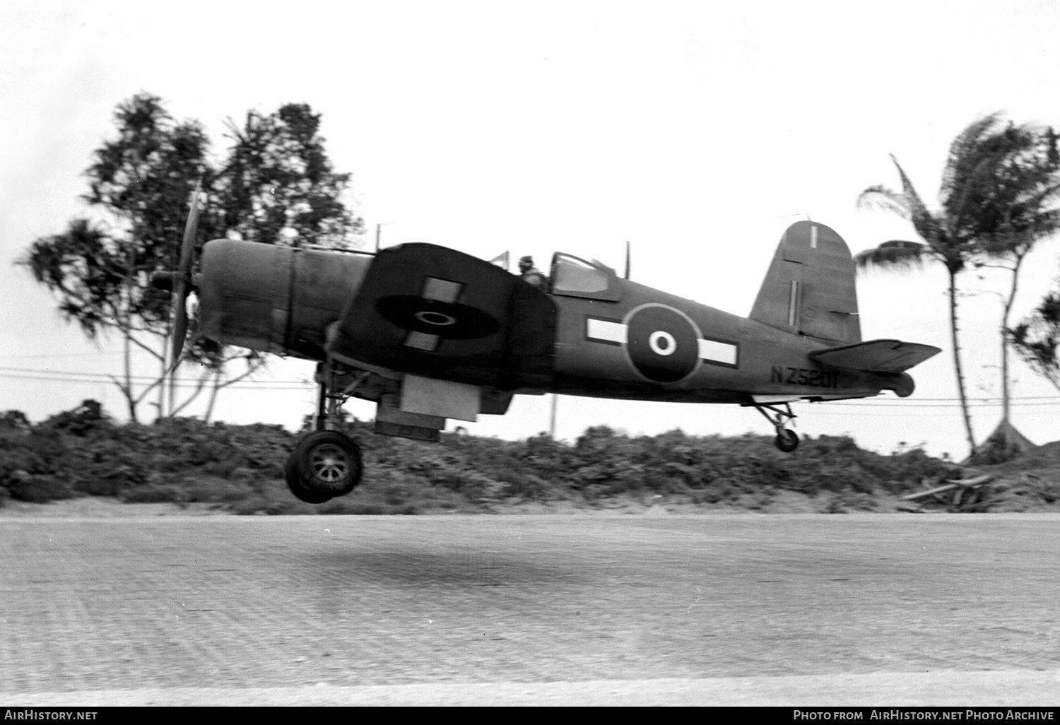 Aircraft Photo of NZ5201 | Vought F4U-1 Corsair | New Zealand - Air Force | AirHistory.net #420348