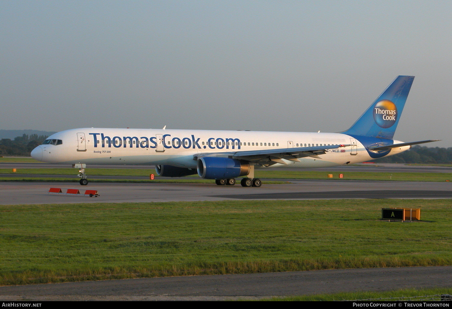 Aircraft Photo of G-JMCD | Boeing 757-25F | Thomas Cook Airlines | AirHistory.net #420350