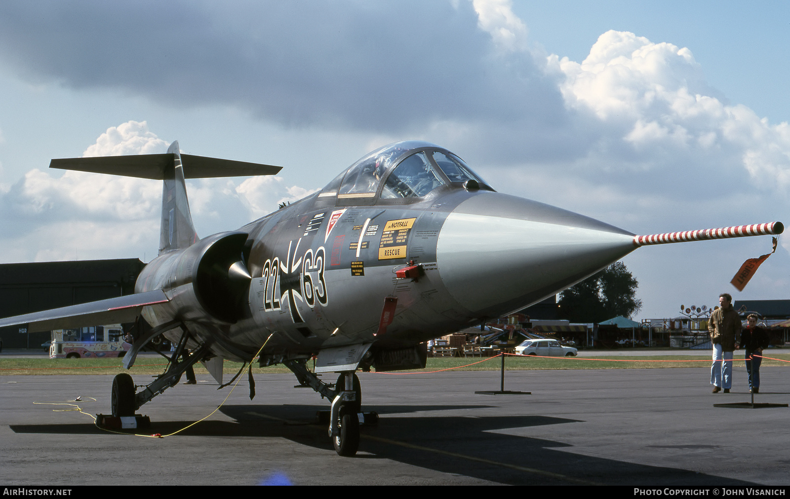 Aircraft Photo of 2263 | Lockheed F-104G Starfighter | Germany - Air Force | AirHistory.net #420367