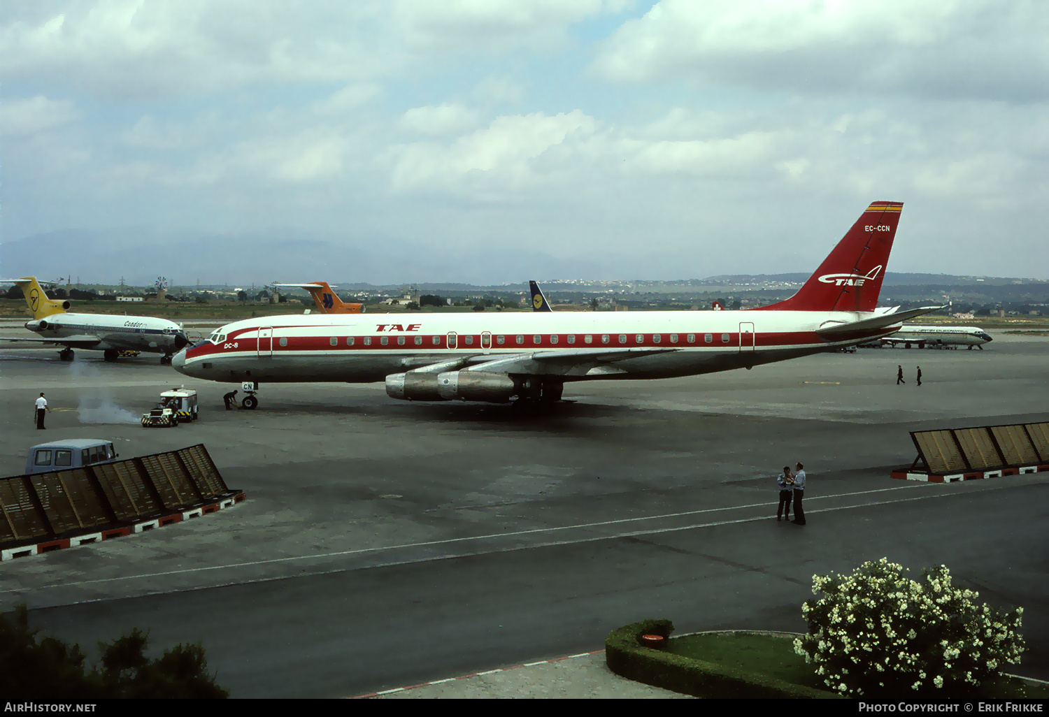 Aircraft Photo of EC-CCN | Douglas DC-8-33 | TAE - Trabajos Aéreos y Enlaces | AirHistory.net #420370