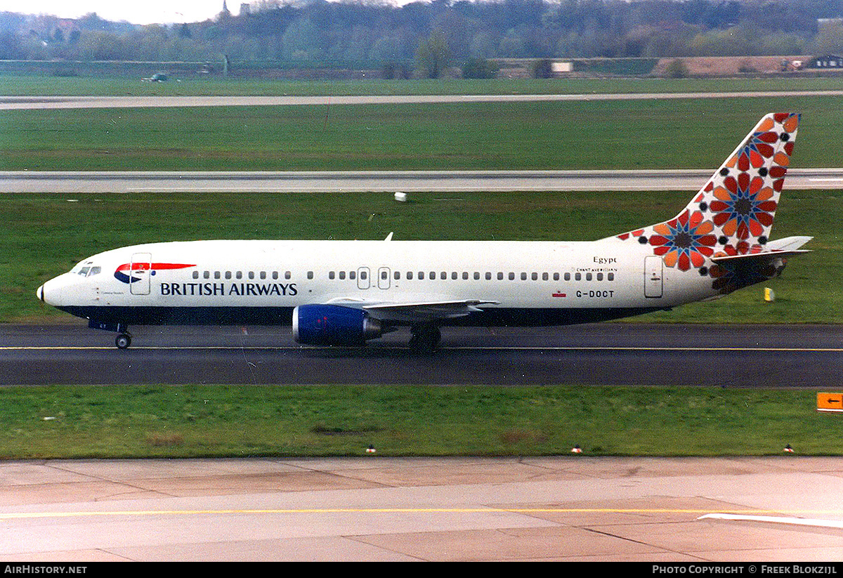 Aircraft Photo of G-DOCT | Boeing 737-436 | British Airways | AirHistory.net #420376