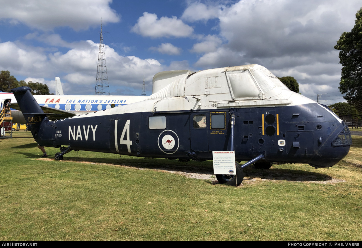 Aircraft Photo of N7-204 | Westland WS-58 Wessex HAS.31B | Australia - Navy | AirHistory.net #420379