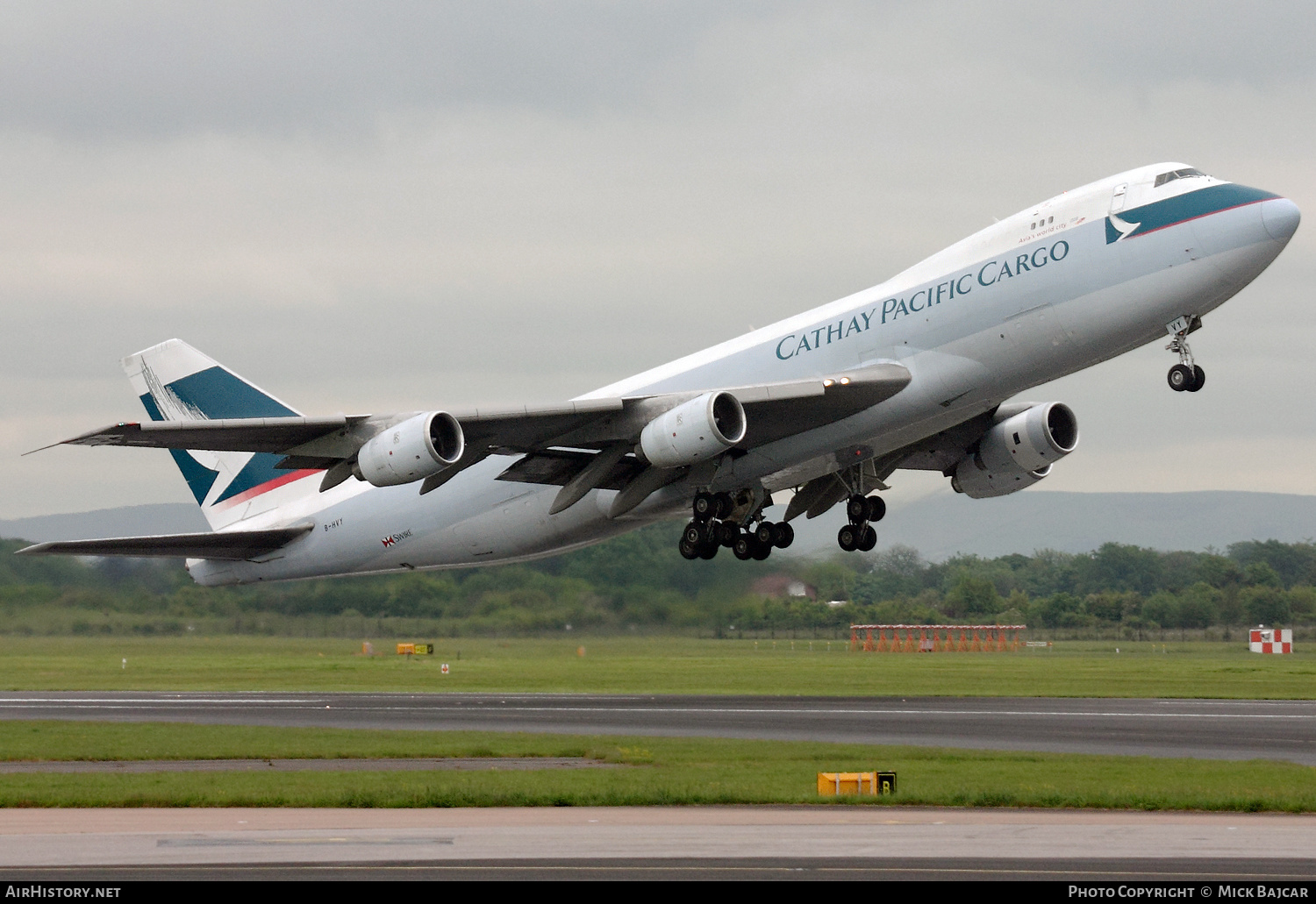 Aircraft Photo of B-HVY | Boeing 747-236F/SCD | Cathay Pacific Airways Cargo | AirHistory.net #420397