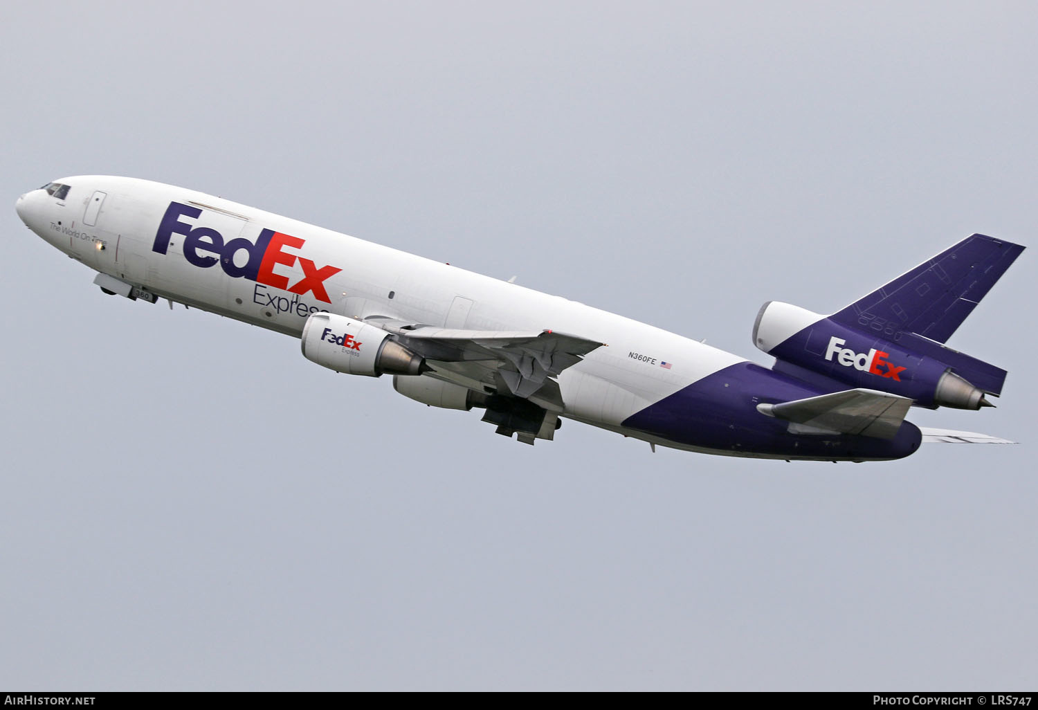 Aircraft Photo of N360FE | Boeing MD-10-10F | FedEx Express | AirHistory.net #420420