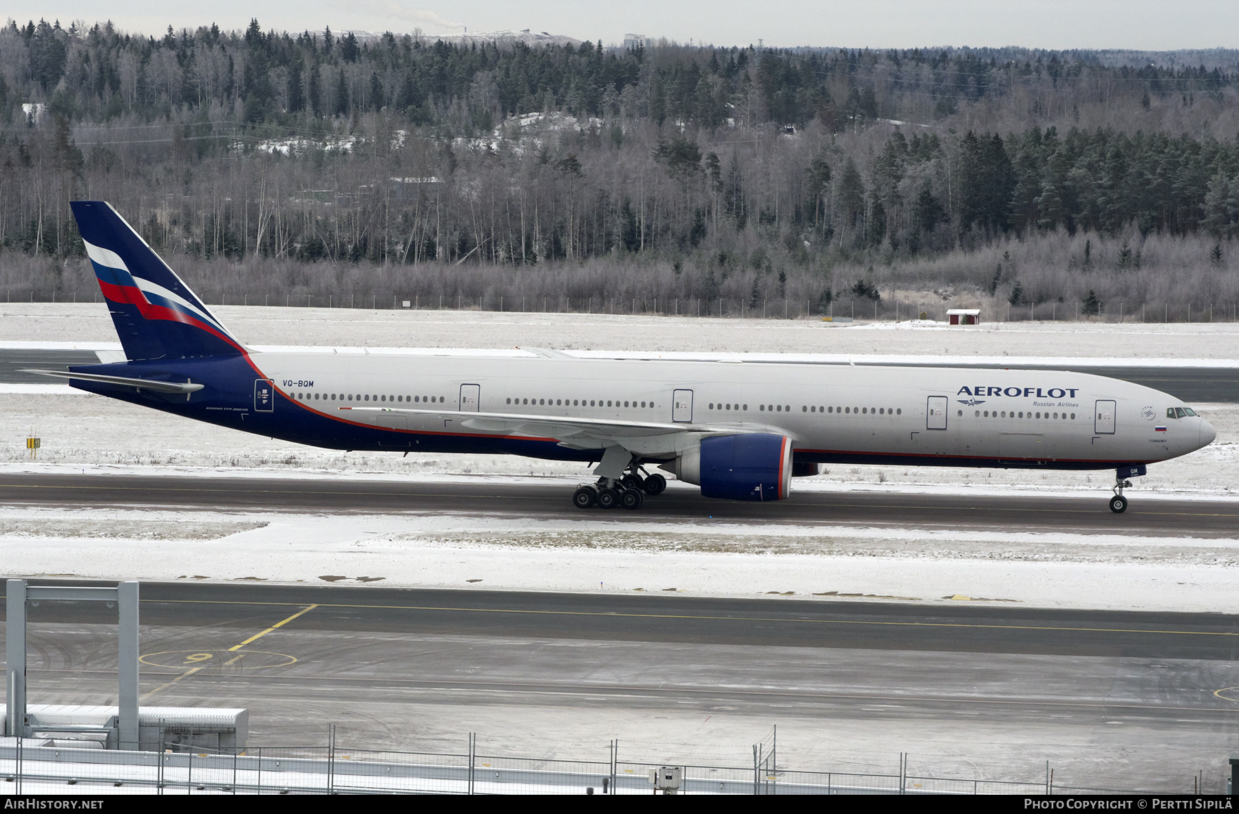 Aircraft Photo of VQ-BQM | Boeing 777-3M0/ER | Aeroflot - Russian Airlines | AirHistory.net #420425