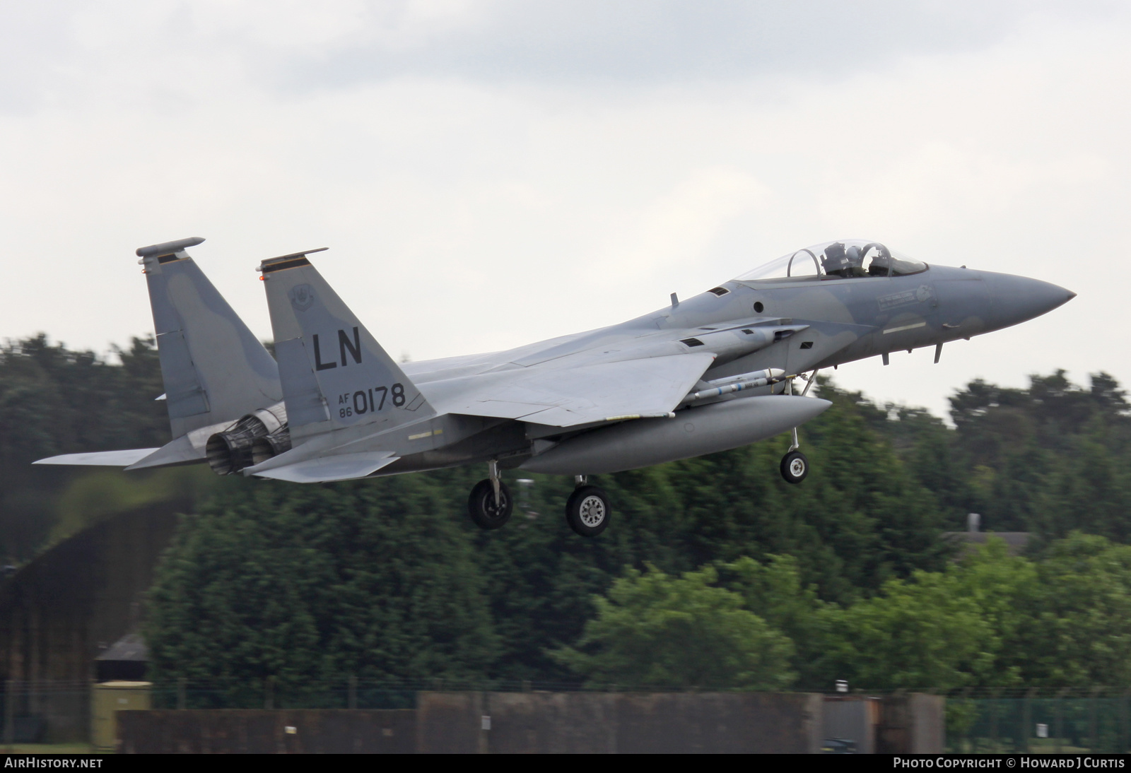 Aircraft Photo of 86-0178 / AF86-0178 | McDonnell Douglas F-15C Eagle | USA - Air Force | AirHistory.net #420427