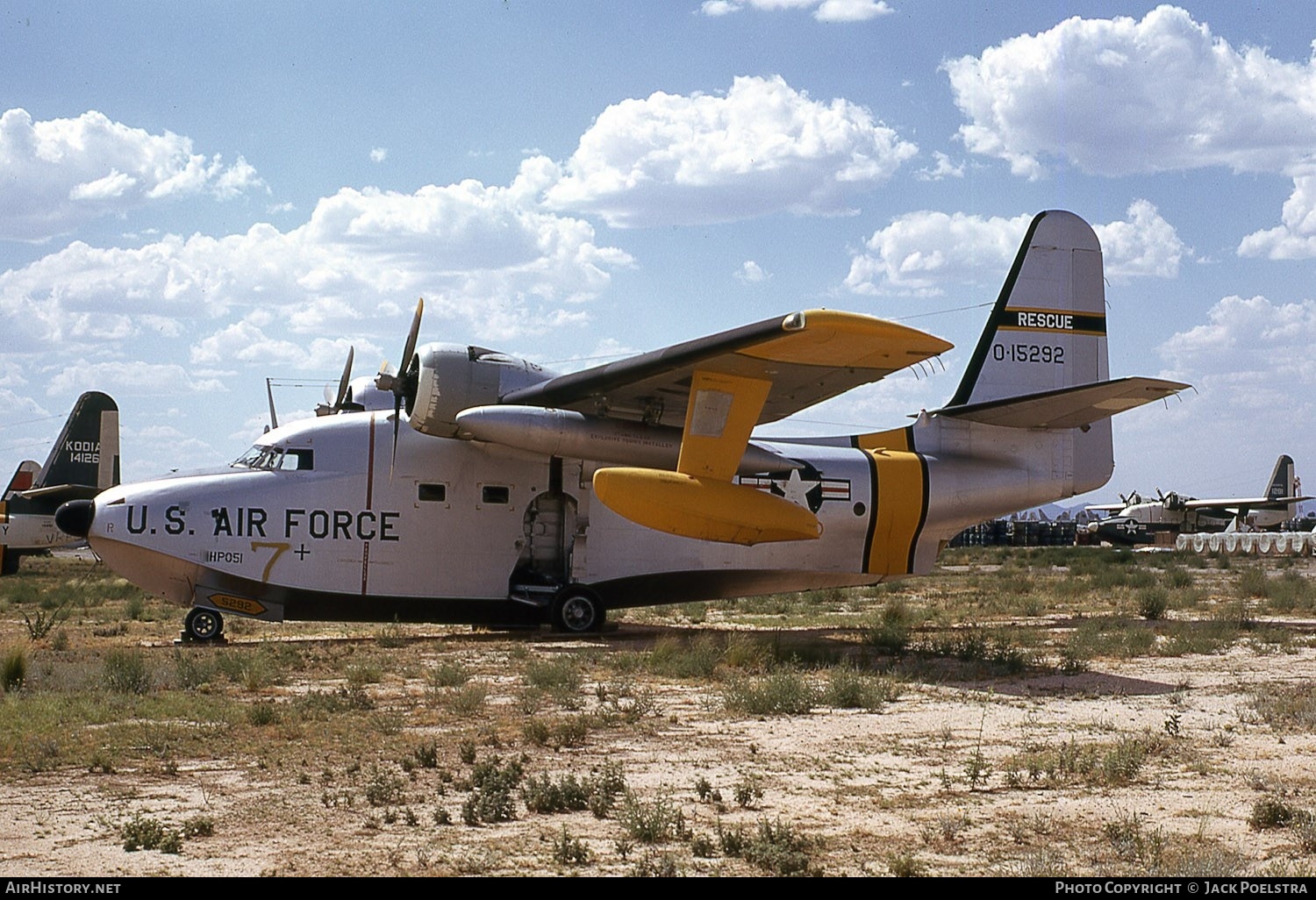 Aircraft Photo of 51-5292 / 0-15292 | Grumman HU-16B Albatross | USA - Air Force | AirHistory.net #420429