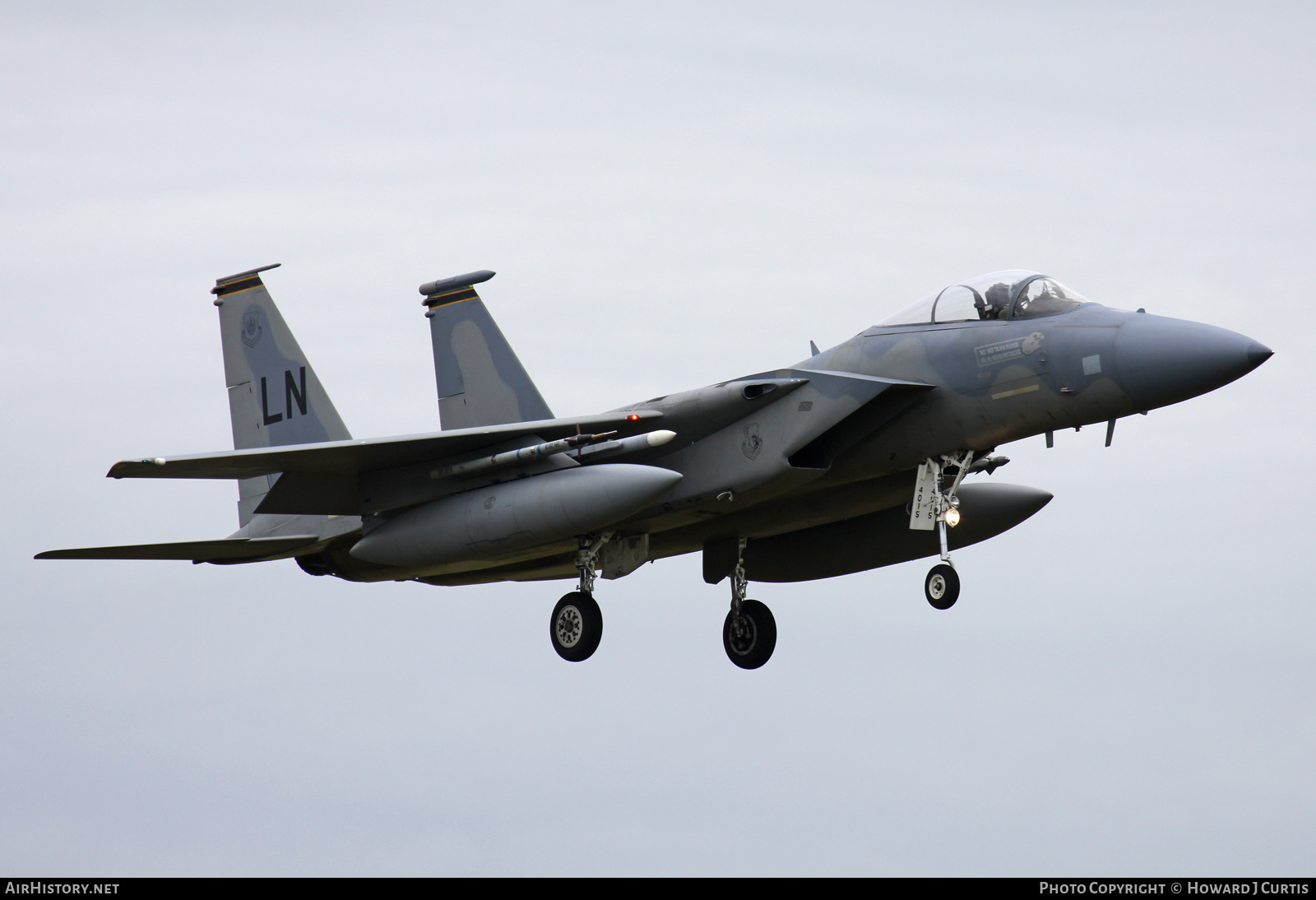 Aircraft Photo of 84-0015 / AF84-015 | McDonnell Douglas F-15C Eagle | USA - Air Force | AirHistory.net #420438