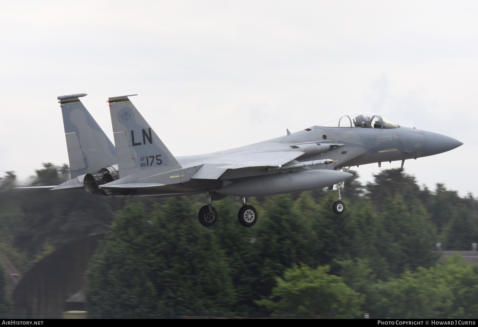 Aircraft Photo of 86-0175 / AF86-175 | McDonnell Douglas F-15C Eagle | USA - Air Force | AirHistory.net #420444