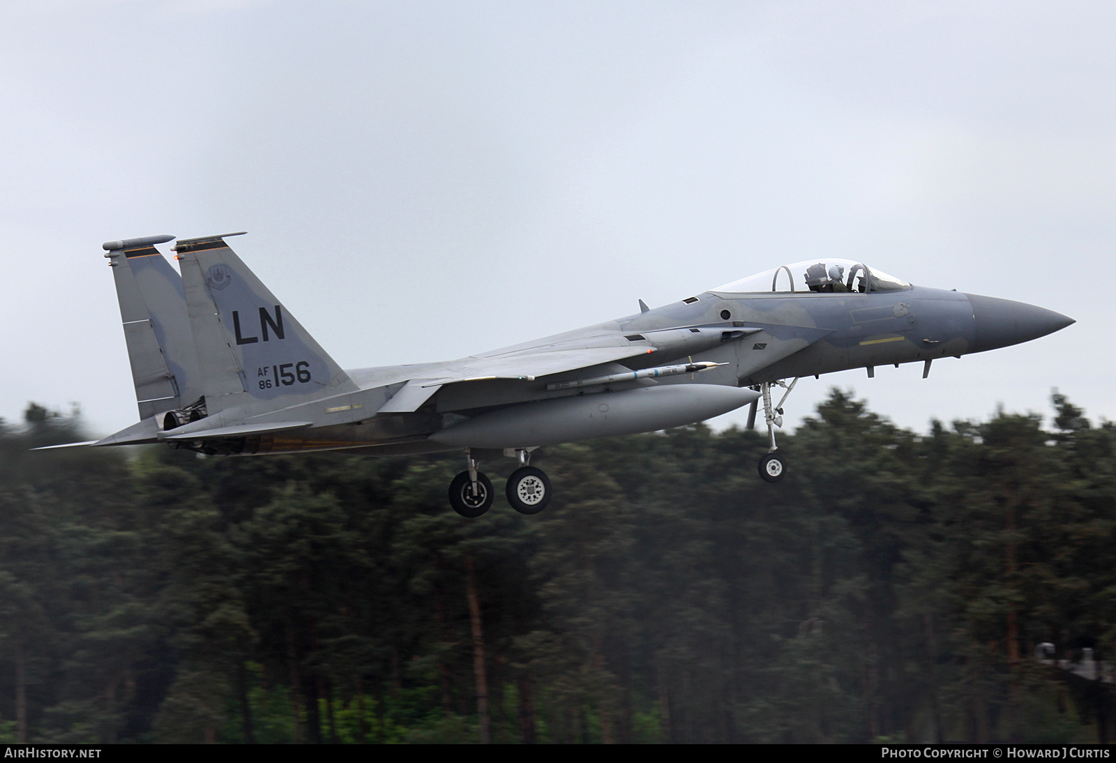 Aircraft Photo of 86-0156 / AF86-156 | McDonnell Douglas F-15C Eagle | USA - Air Force | AirHistory.net #420445