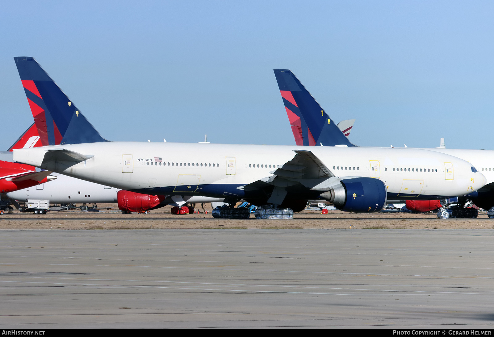 Aircraft Photo of N708DN | Boeing 777-232/LR | AirHistory.net #420448