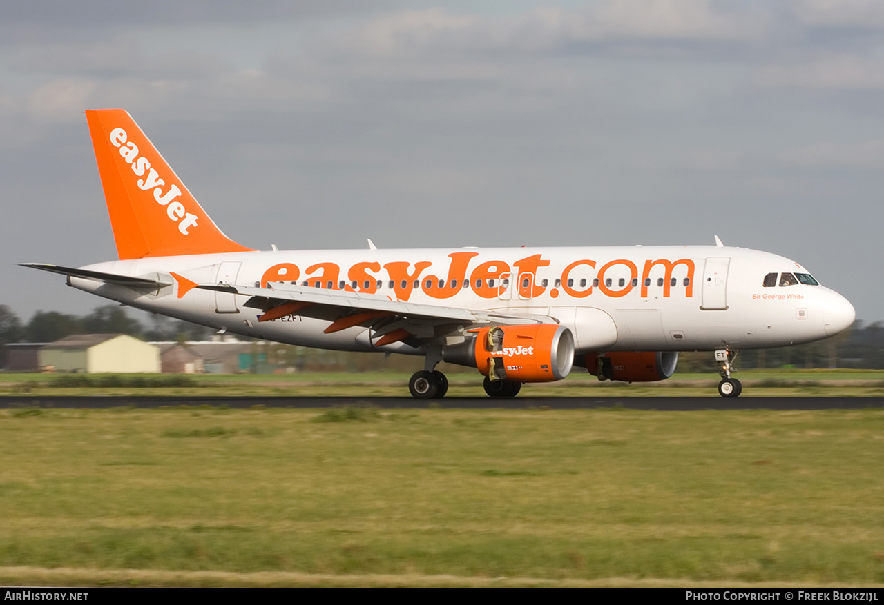 Aircraft Photo of G-EZFT | Airbus A319-111 | EasyJet | AirHistory.net #420449