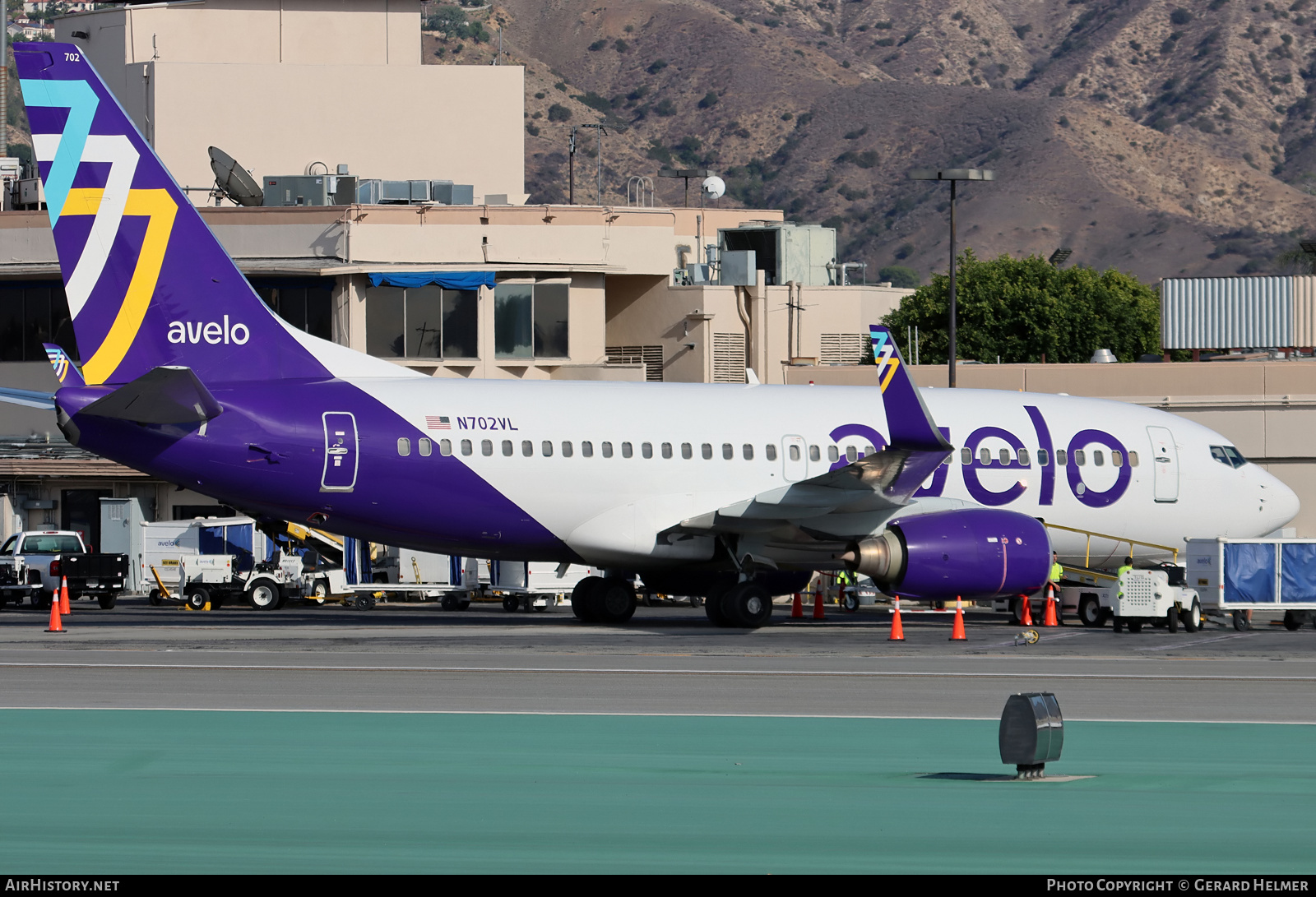 Aircraft Photo of N702VL | Boeing 737-7H4 | Avelo Airlines | AirHistory.net #420450