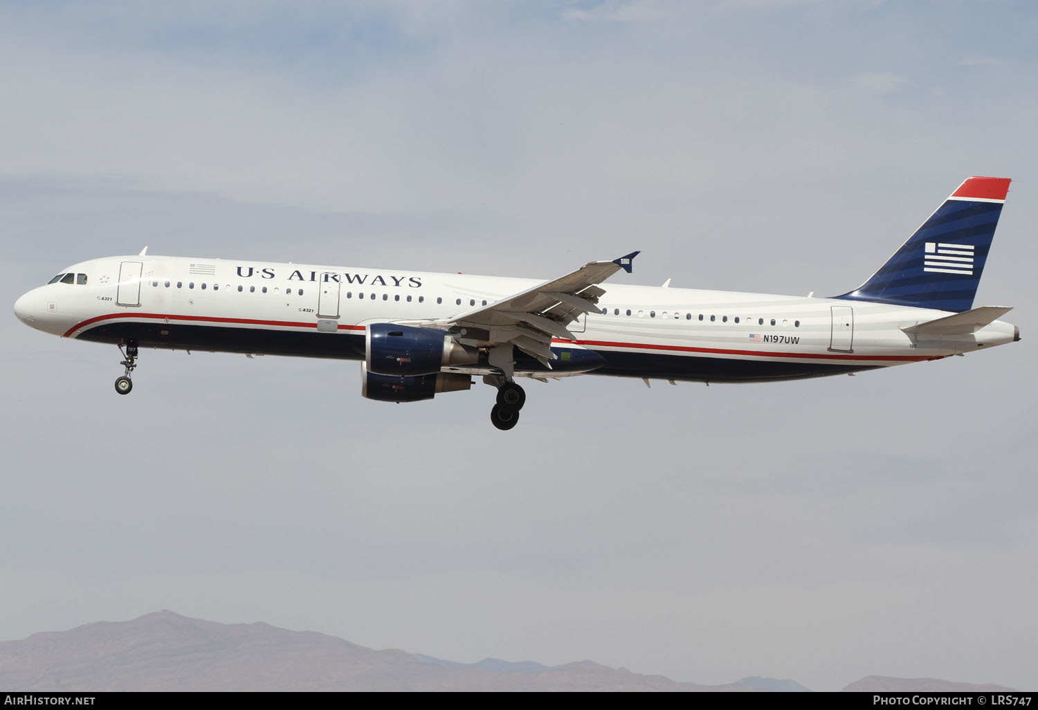 Aircraft Photo of N197UW | Airbus A321-211 | US Airways | AirHistory.net #420454