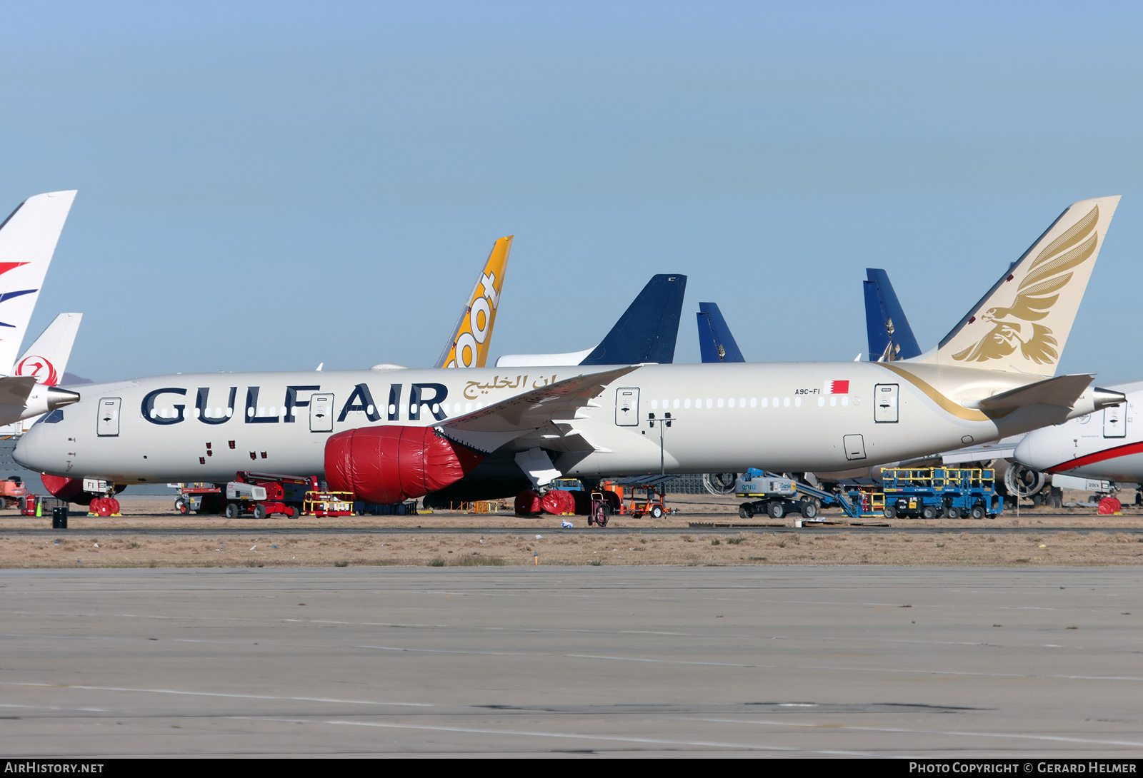 Aircraft Photo of A9C-FI | Boeing 787-9 Dreamliner | Gulf Air | AirHistory.net #420461