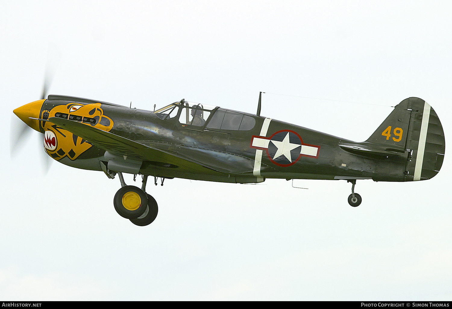 Aircraft Photo of G-KITT / 2104590 | Curtiss P-40M Kittyhawk Mk.III | USA - Air Force | AirHistory.net #420514