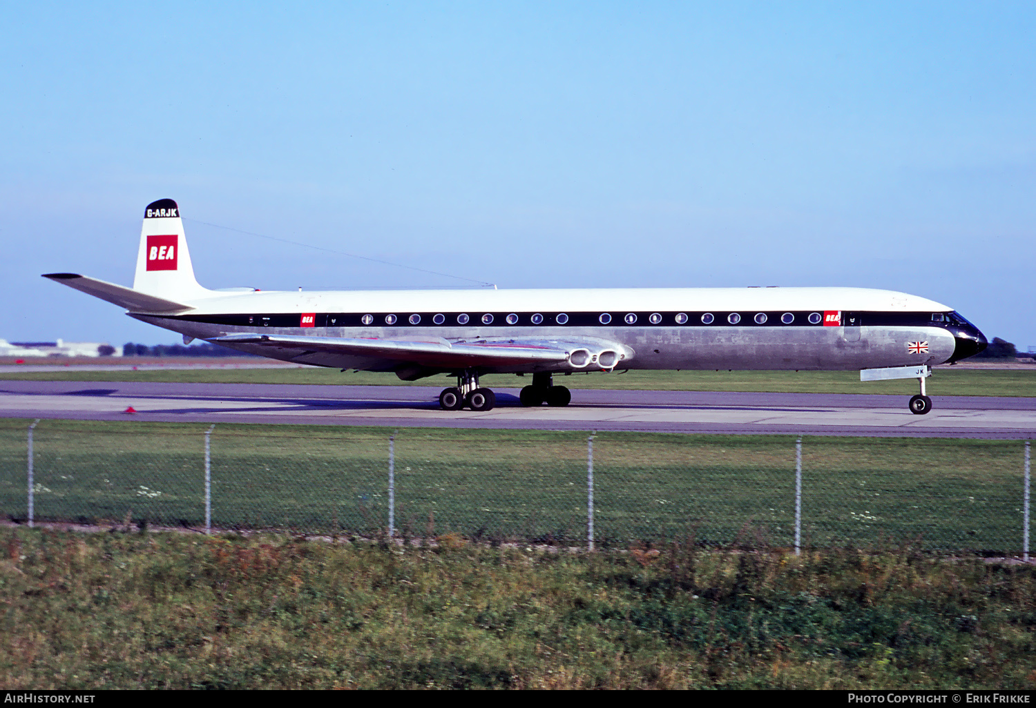 Aircraft Photo of G-ARJK | De Havilland D.H. 106 Comet 4B | BEA - British European Airways | AirHistory.net #420561