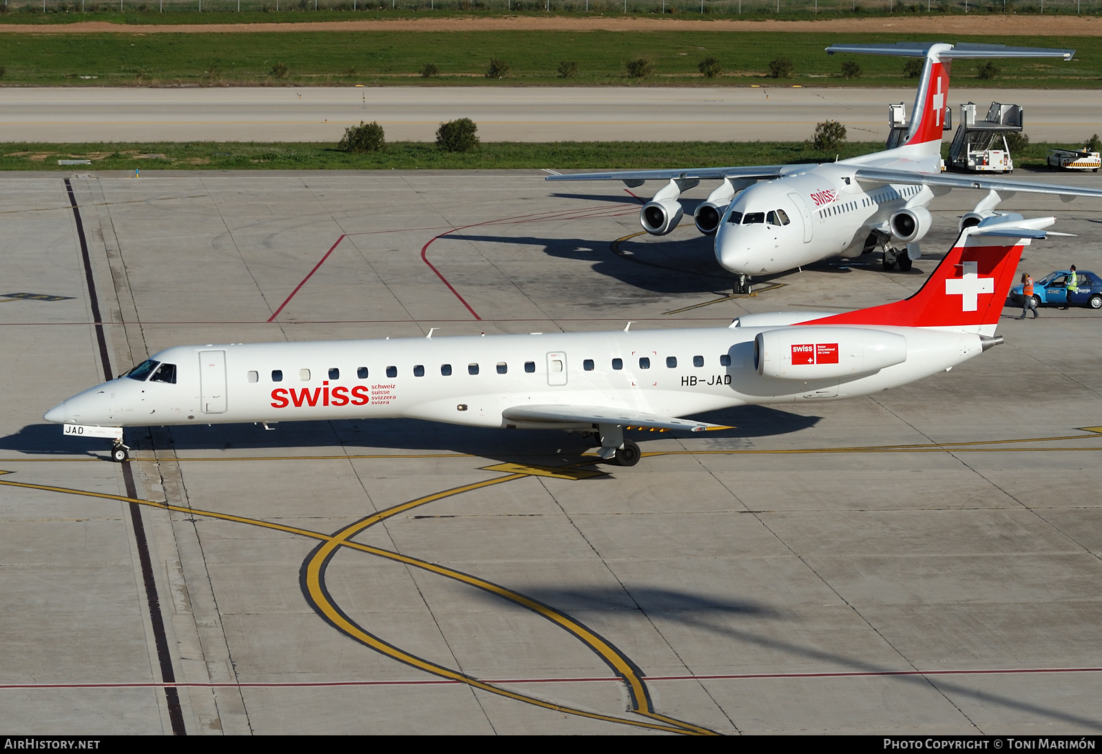 Aircraft Photo of HB-JAD | Embraer ERJ-145LR (EMB-145LR) | Swiss International Air Lines | AirHistory.net #420578