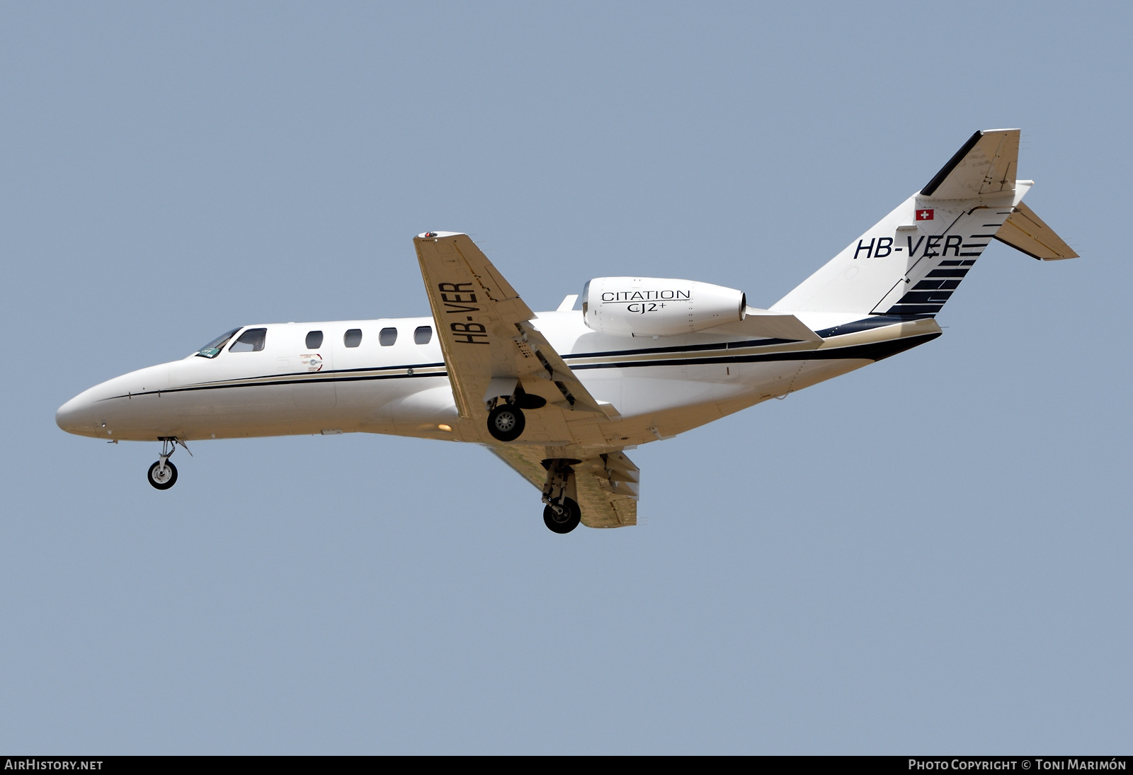 Aircraft Photo of HB-VER | Cessna 525A CitationJet CJ2+ | AirHistory.net #420580