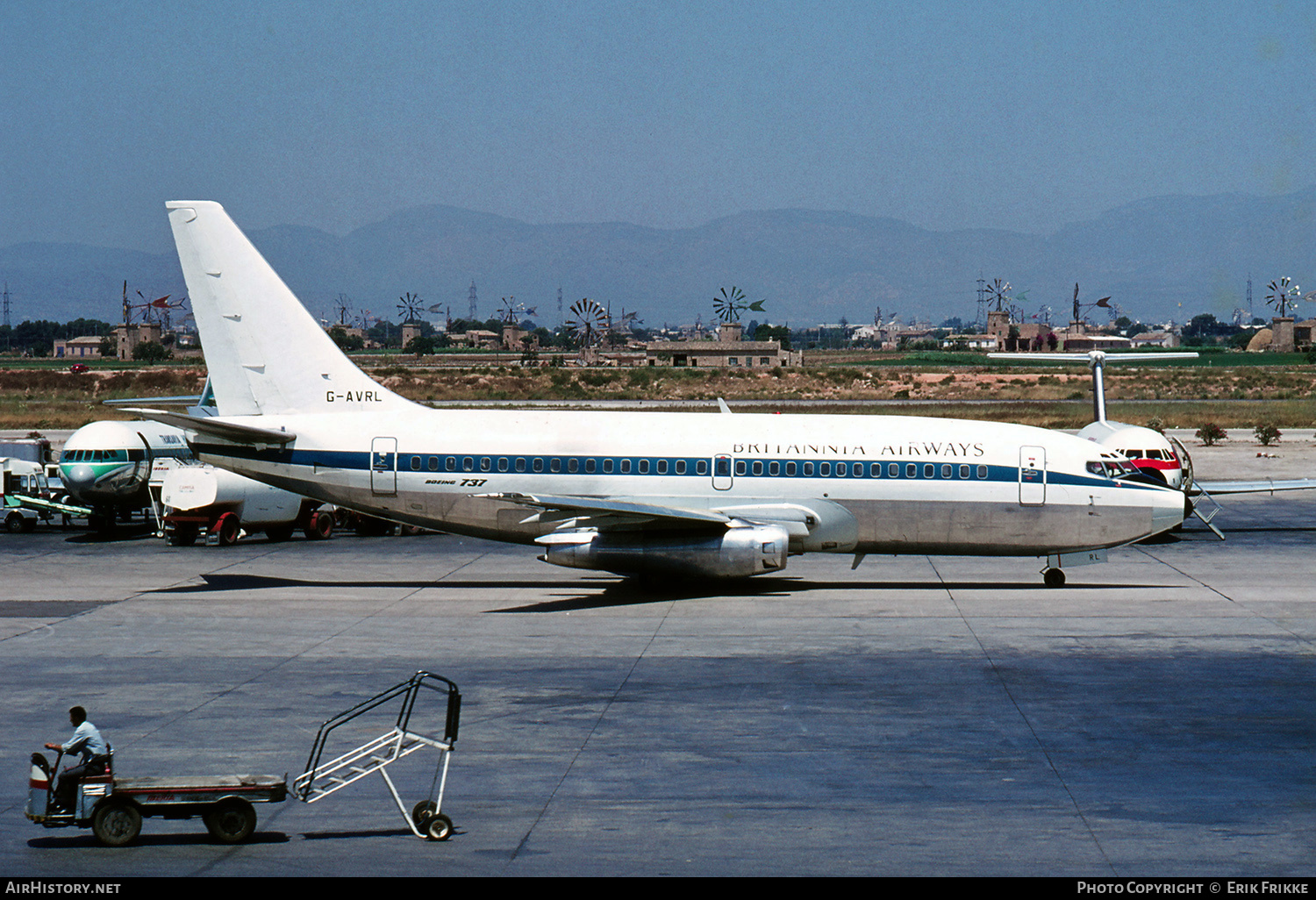 Aircraft Photo of G-AVRL | Boeing 737-204 | Britannia Airways | AirHistory.net #420582