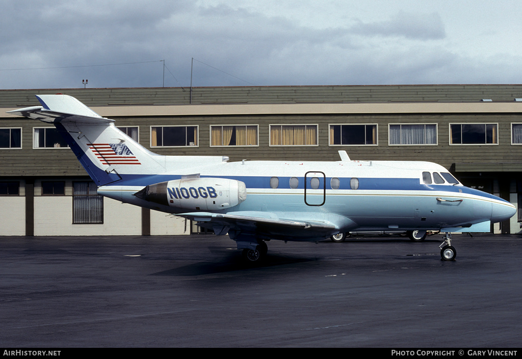 Aircraft Photo of N100GB | Hawker Siddeley HS-125-1A/522 | AirHistory.net #420620