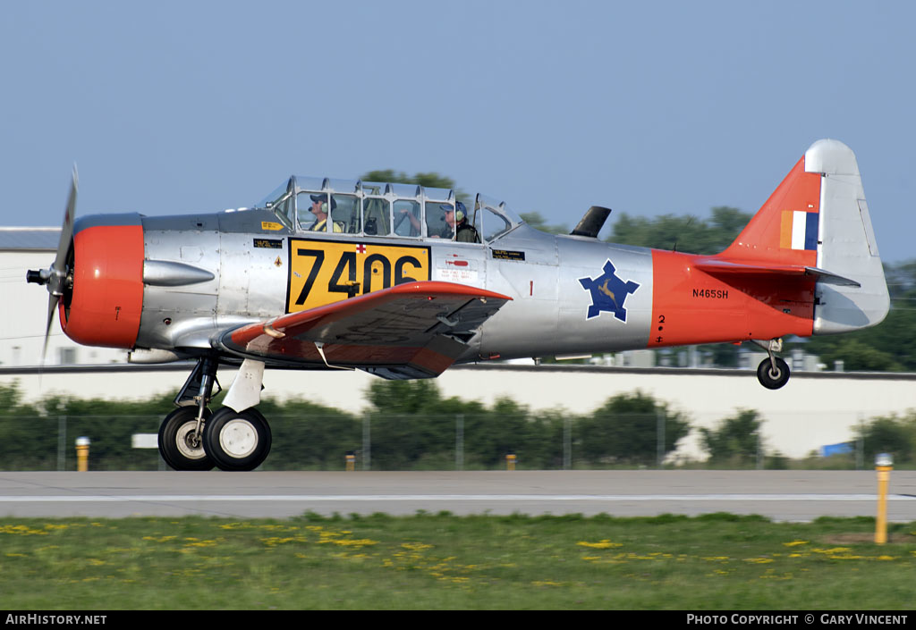 Aircraft Photo of N465SH / 7406 | North American AT-6C Texan | South Africa - Air Force | AirHistory.net #420621