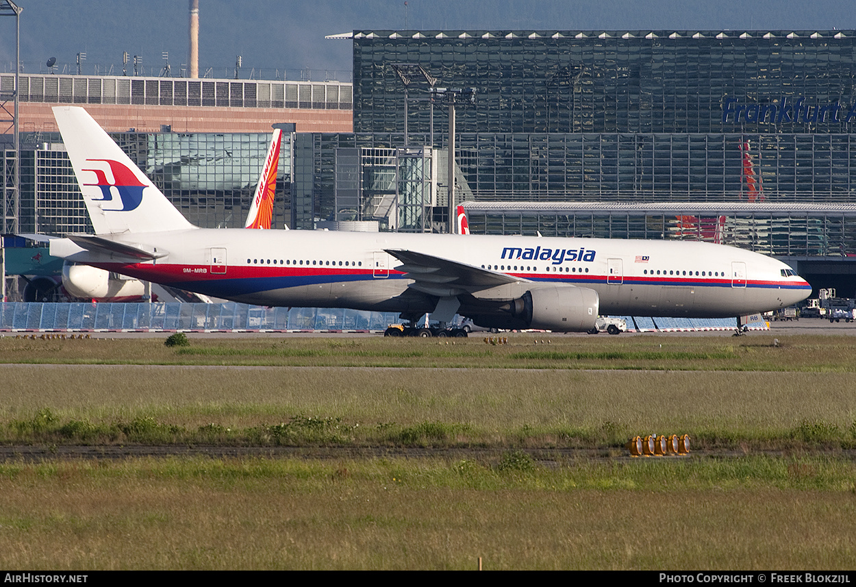Aircraft Photo of 9M-MRB | Boeing 777-2H6/ER | Malaysia Airlines | AirHistory.net #420629