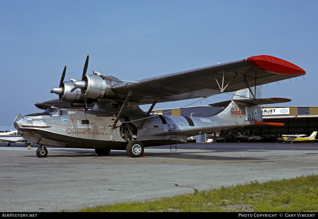 Aircraft Photo of N16647 | Steward-Davis 28-5ACF EMQ Super Catalina | Questor International Surveys | AirHistory.net #420640