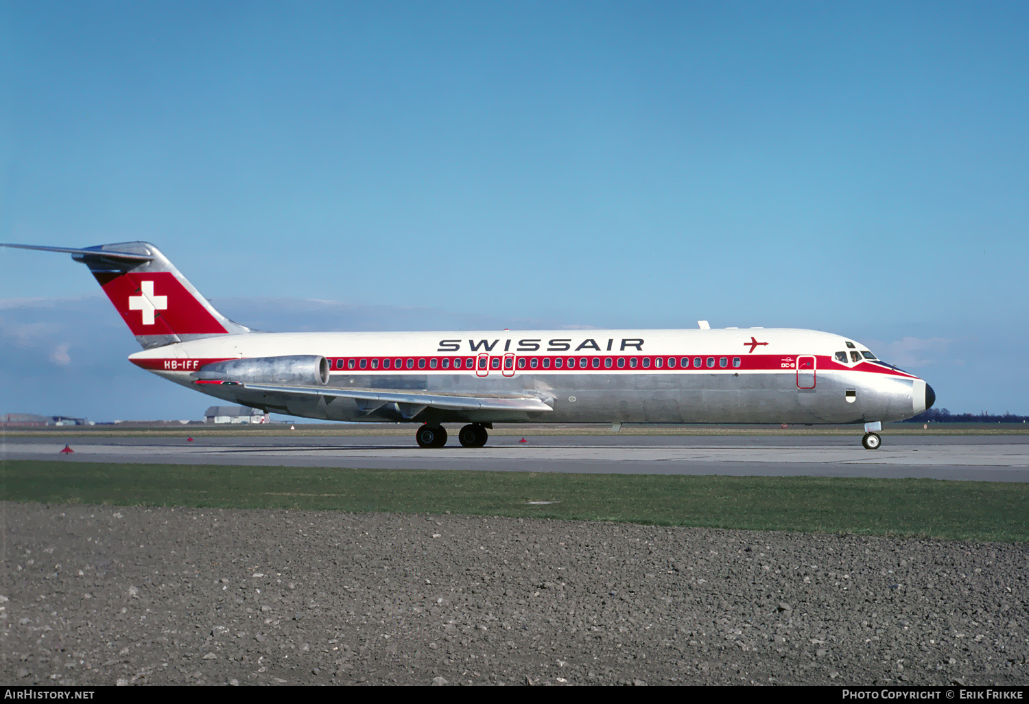 Aircraft Photo of HB-IFF | McDonnell Douglas DC-9-32 | Swissair | AirHistory.net #420649