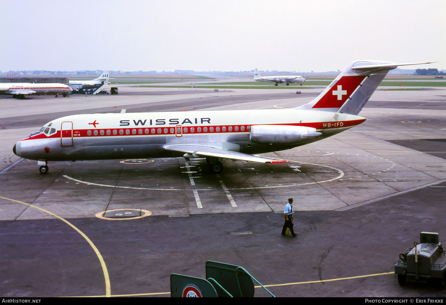Aircraft Photo of HB-IFD | Douglas DC-9-15 | Swissair | AirHistory.net #420653