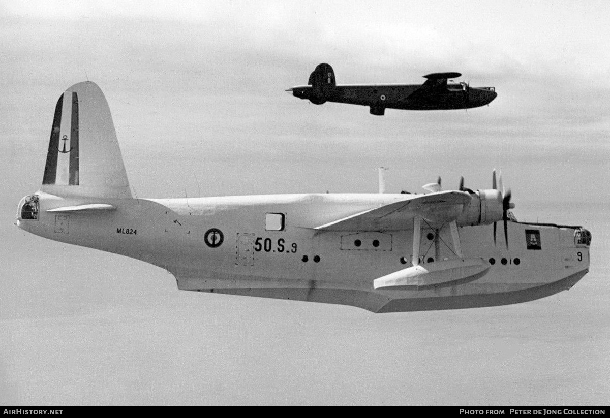 Aircraft Photo of ML824 | Short S-25 Sunderland 5 | France - Navy | AirHistory.net #420656