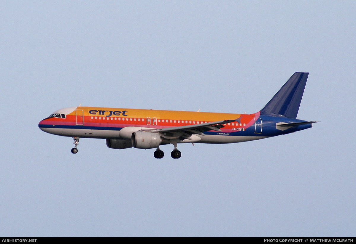 Aircraft Photo of EI-DKF | Airbus A320-214 | Eirjet | AirHistory.net #420658