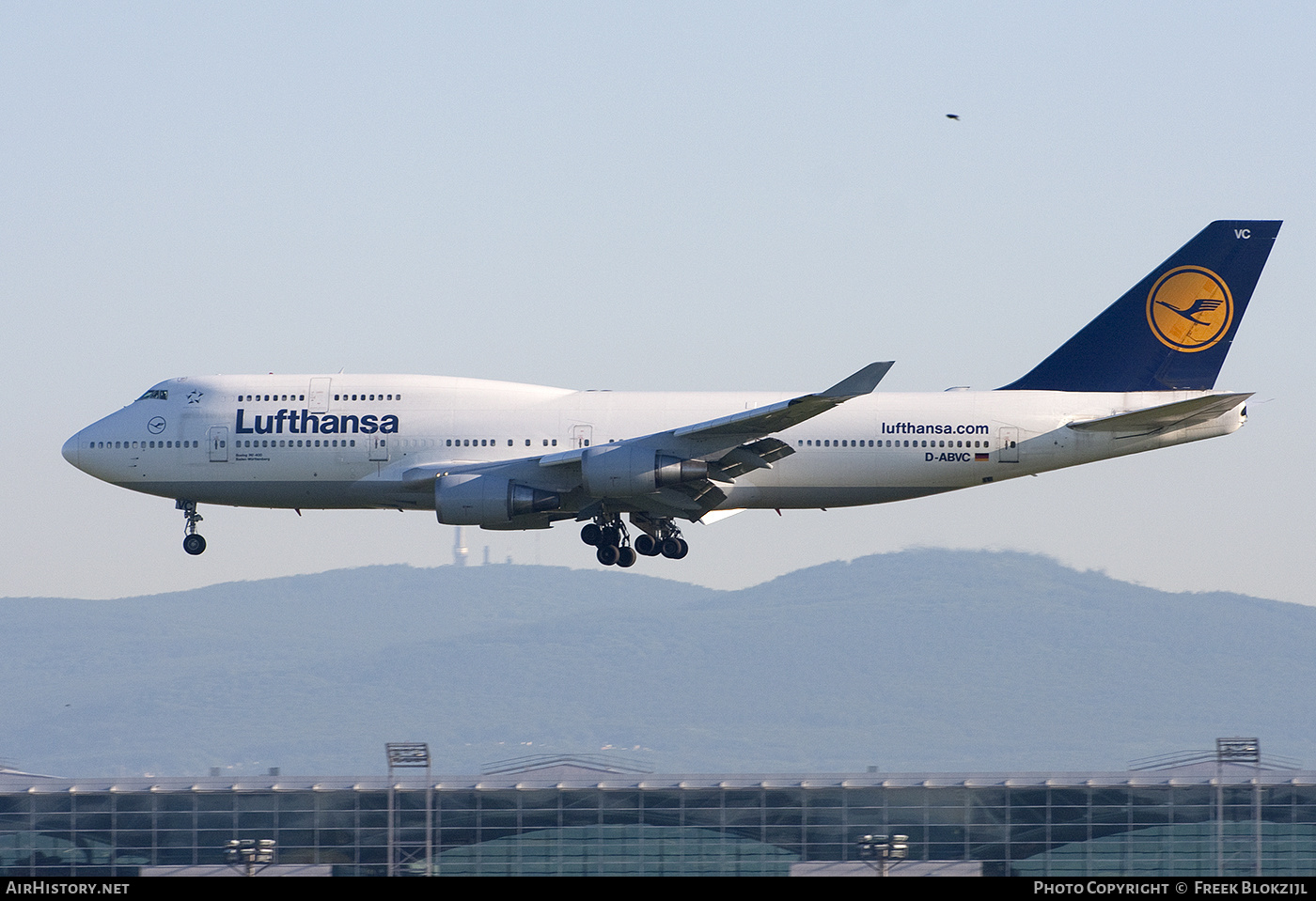 Aircraft Photo of D-ABVC | Boeing 747-430 | Lufthansa | AirHistory.net #420665