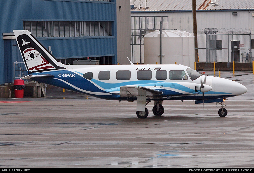 Aircraft Photo of C-GPAK | Piper PA-31-350 Chieftain | Orca Air | AirHistory.net #420666
