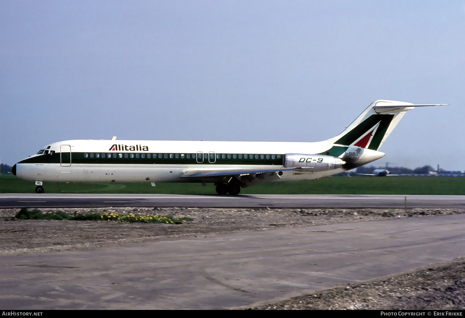 Aircraft Photo of I-DIBO | McDonnell Douglas DC-9-32 | Alitalia | AirHistory.net #420677