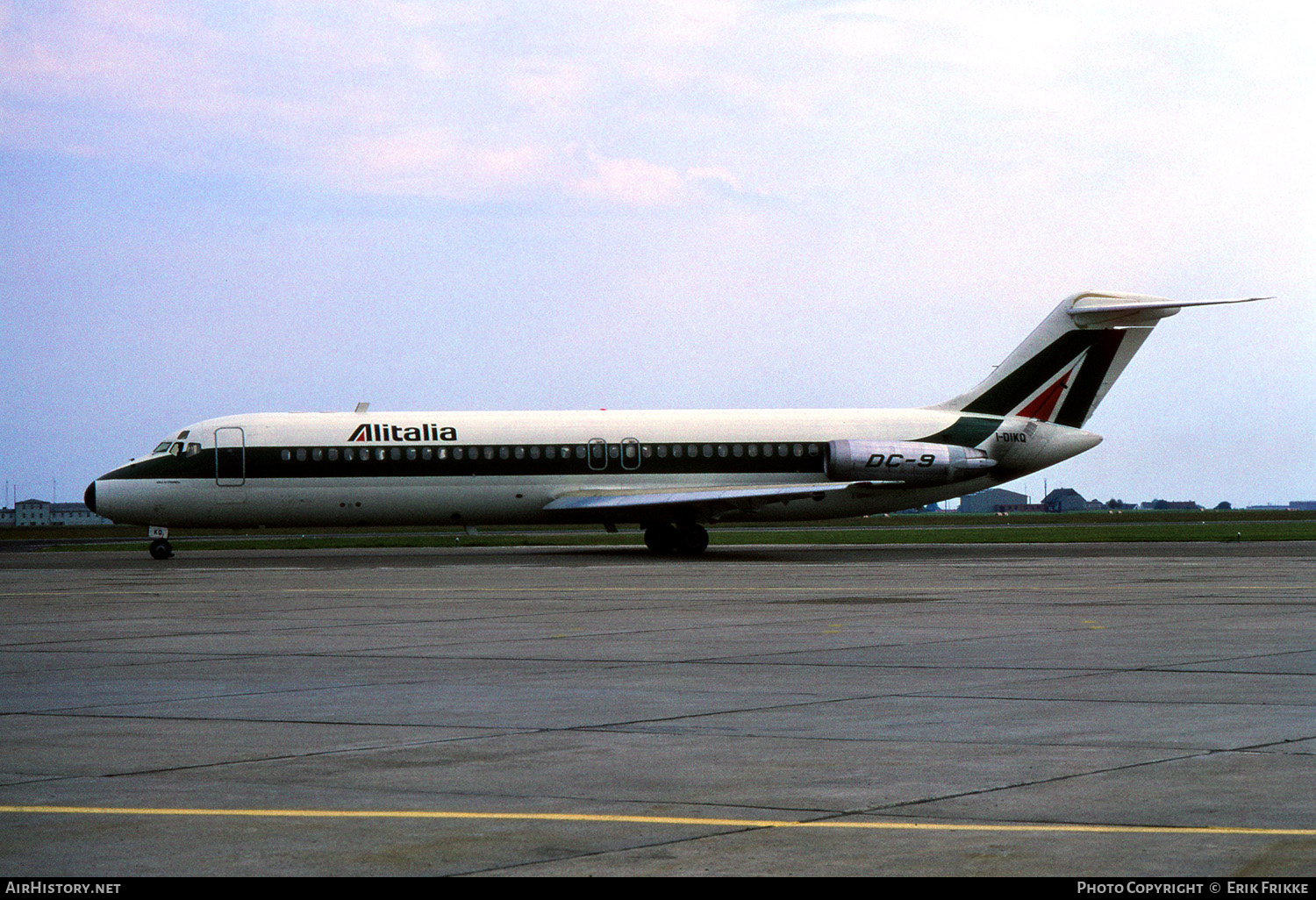 Aircraft Photo of I-DIKQ | McDonnell Douglas DC-9-32 | Alitalia | AirHistory.net #420680