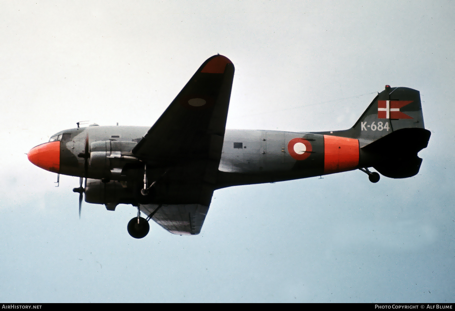 Aircraft Photo of K-684 | Douglas C-47A Skytrain | Denmark - Air Force | AirHistory.net #420684