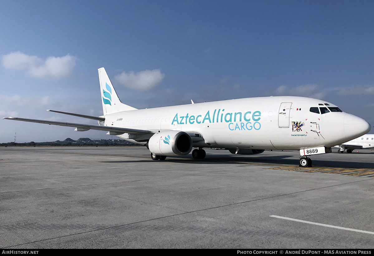 Aircraft Photo of JU-8889 | Boeing 737-301(SF) | Aztec Alliance Cargo | AirHistory.net #420687