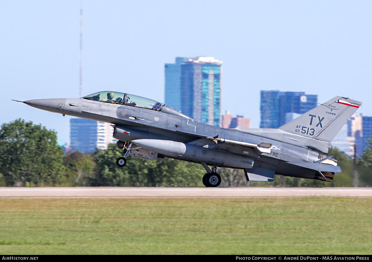 Aircraft Photo of 85-1513 / AF85-513 | Lockheed Martin F-16D Fighting Falcon | USA - Air Force | AirHistory.net #420691