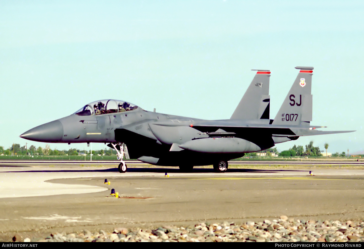 Aircraft Photo of 87-0177 / AF87-177 | Boeing F-15E Strike Eagle | USA - Air Force | AirHistory.net #420710